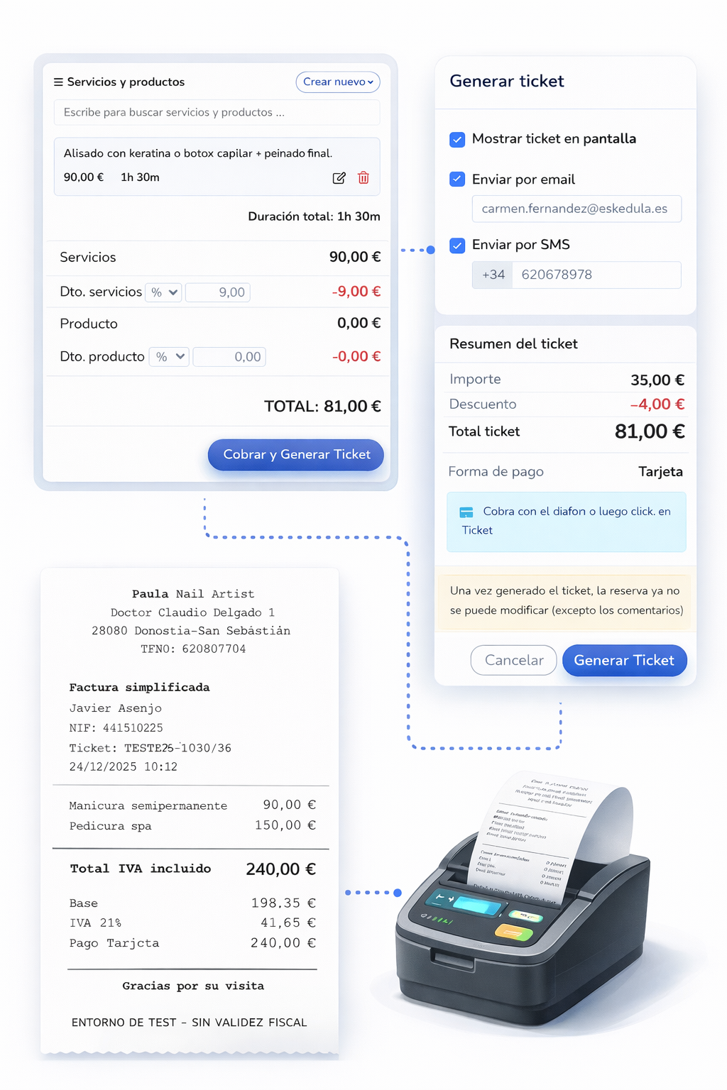 Sistema de facturación integrado