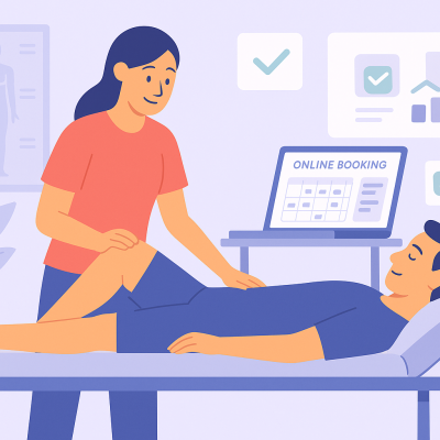 Agenda y reservas online para centros de fisioterapia y masajes