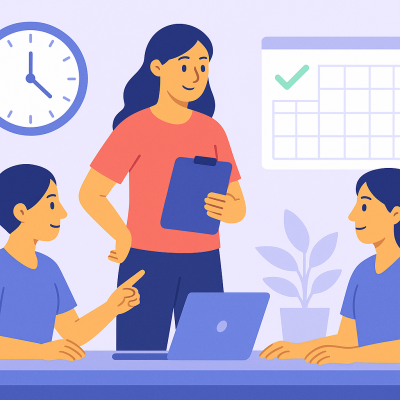 Control horario y equipo para centros de fisioterapia y masajes