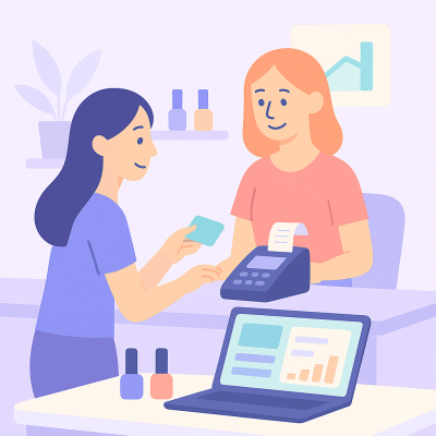 TPV y facturación para salones de uñas