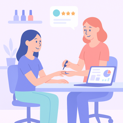 CRM y gestión de clientas para salones de uñas